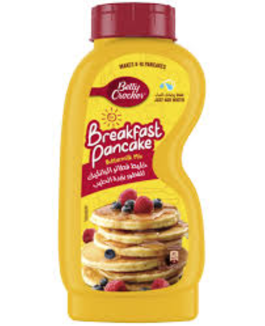 BETTY CROCKER BREAKFAST PANCAKE B/MILK 200G